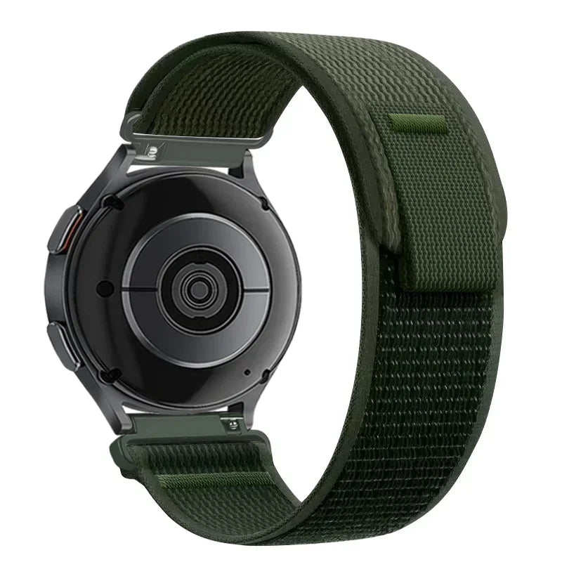 22mm Sport Nylon Watch Band for NORTH EDGE APACHE-46 – Trail Loop Replacement Strap Bracelet Correa Durable Adjustable Wristband