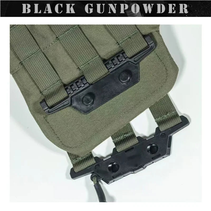 1000D Tactical Lightweight Vest – Anti-Infrared Flame Retardant Quick-Detach Compact Gear Vest