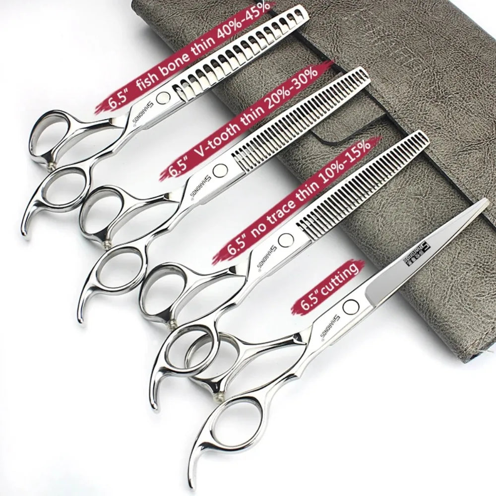 Professional Japanese Hair Cutting & Thinning Scissors – 6''/6.5''/7''/7.5'' Sharp Barber Shears for Salon & Home Use