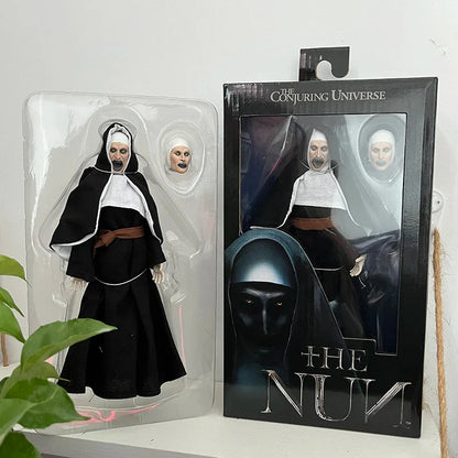 NECA The Nun Action Figure – The Conjuring Series Horror Collectible Toy, Halloween Gift & Decor with Changeable Face