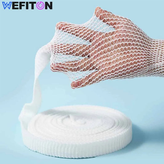Elastic Tubular Bandage Net - Breathable Mesh Wound Dressing Retainer for Ankle & Adult Use