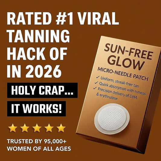 Sun-Free Glow Patches - 10PCS Microdart Tanning Patches for Men & Women
