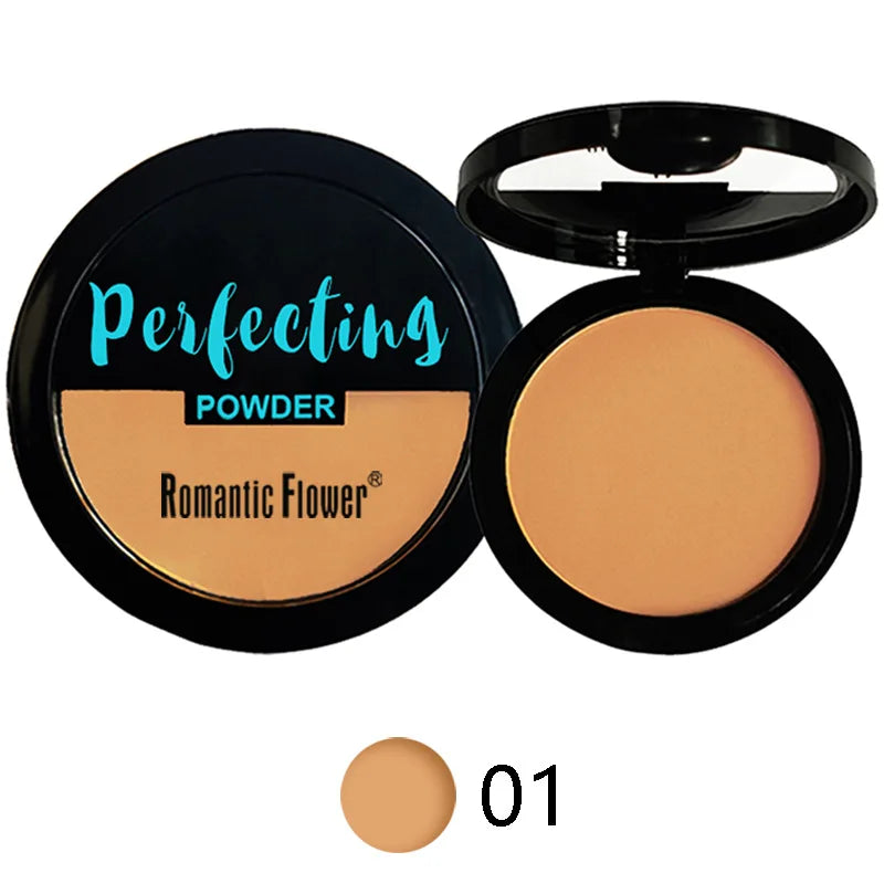 Sweat-Resistant Contouring Powder Palette – Matte Buildable Coverage for All Skin Tones with Highlight & Shadow