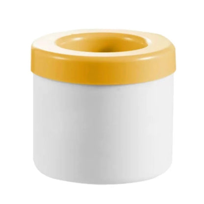 Mini Silicone Ice Cube Mold – Round Ice Bucket & DIY Ice Storage Box for Refrigerator, Creative Barware Tool