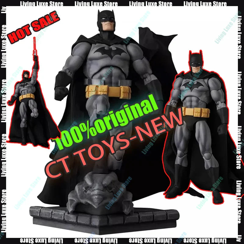 CT Toys Batman Action Figure – Mafex 126 DC Justice League Hush Collectible Toy