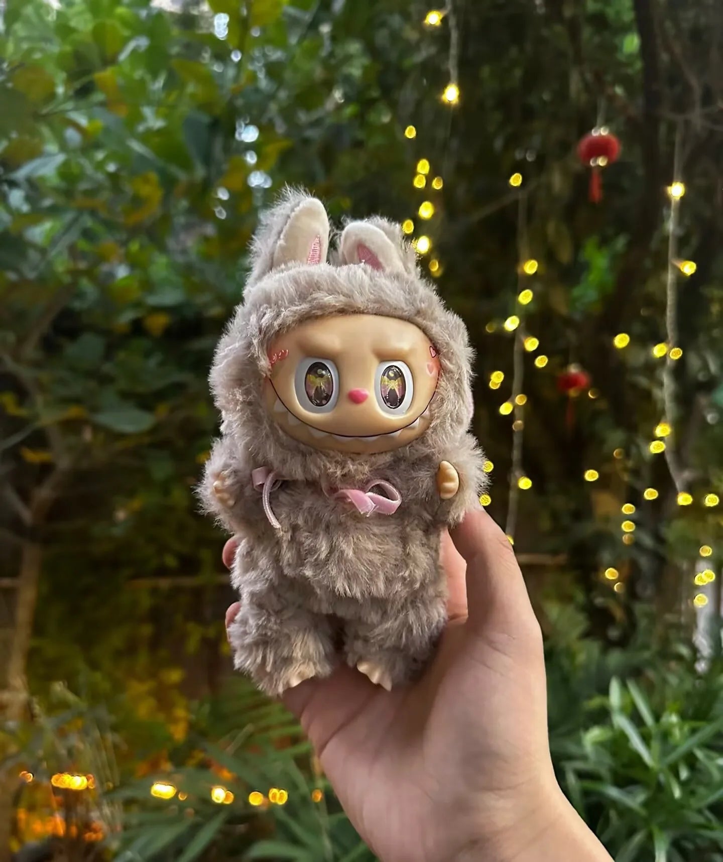 Limited Edition Labubu Winnie Angel Plush — Exclusive Blind Box Cute Backpack Pendant Toy Gift