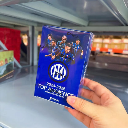 Daka 2024-2025 Football Trading Cards – Manchester City, Juventus, AC Milan, Inter Milan Official Box Gift