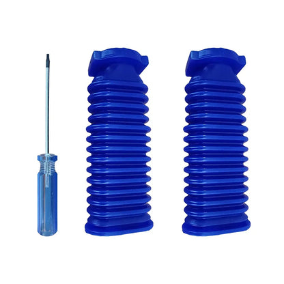 Replacement Lower Duct Hose for Dyson V7 V8 V10 V11 | Flexible Soft Roller Blue Rubber Tube