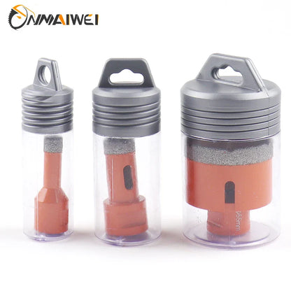 Diamond Brazed Dry Core Drill Bit 6–100mm Hole Saw (1pc) — For Porcelain Tile, Marble, Glass & Granite Cutting