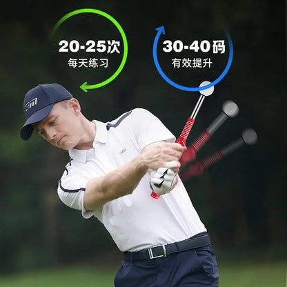 PGM Golf Retractable Swing Practice Stick – Indoor Golf Sound Assistant for Practitioners, Model HGB022