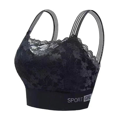 Women’s Sexy Lace Seamless Bra — Large Size Comfortable Breathable Sports Sleep Tube Top