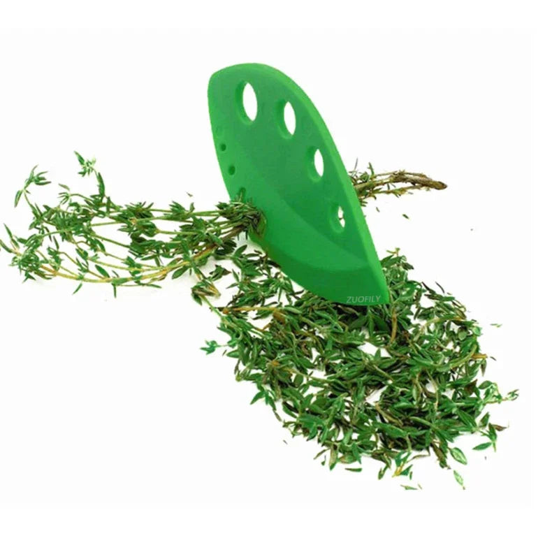 1Pc Vegetable Herb Stripper Tool - Portable Kale, Oregano, Parsley, Cilantro Leaf Remover Comb for Kitchen
