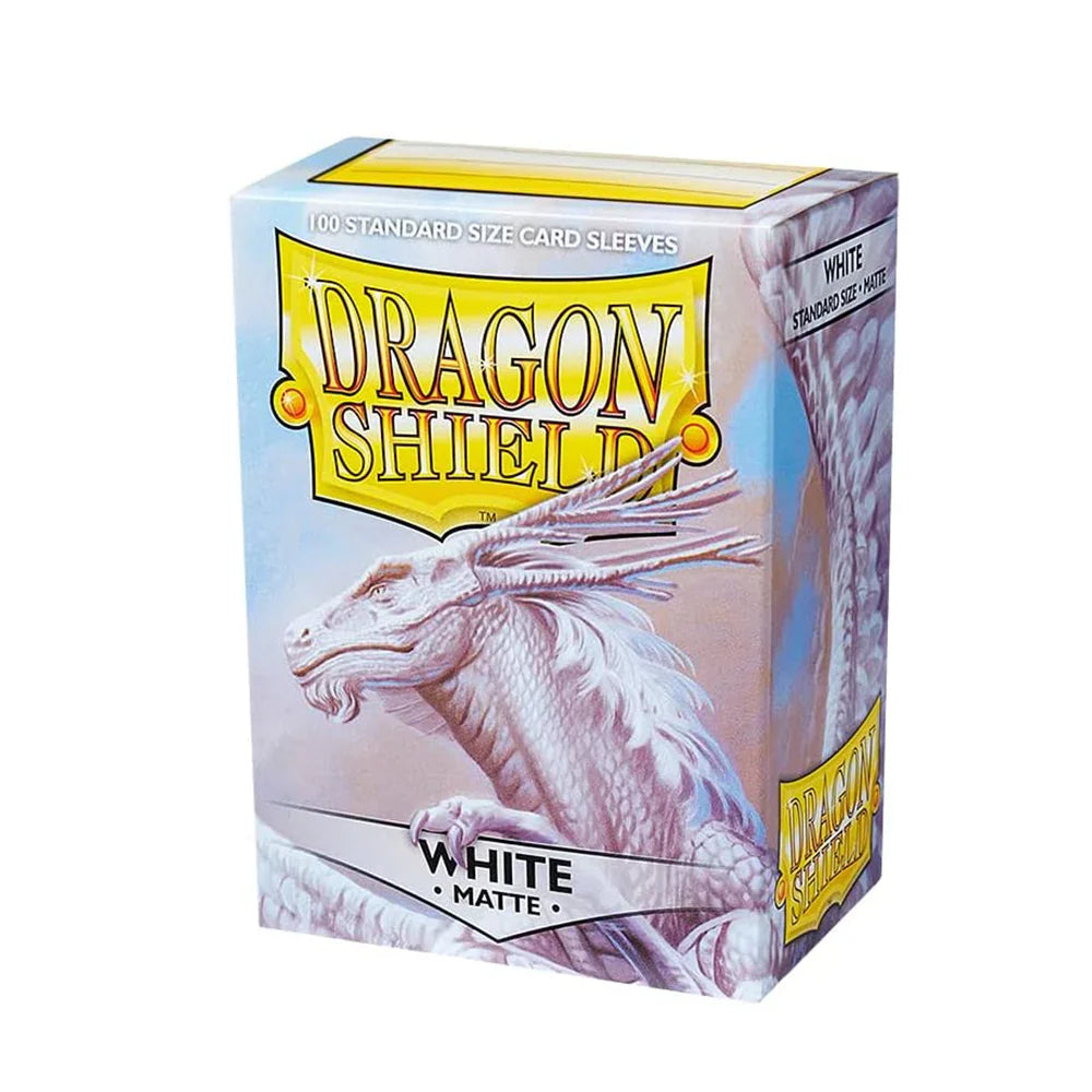 100PCS Dragon Shield Card Sleeves Box — Multicolor Matte Protectors for TCG, PTCG & Board Games