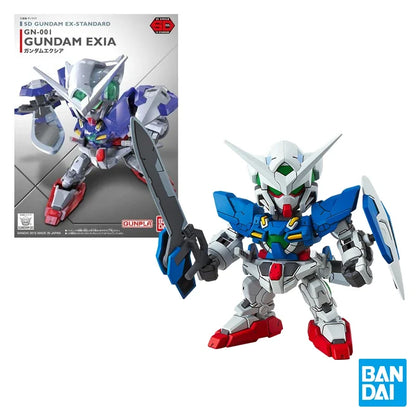 Bandai Gundam SDEX Action Figure – RX-78-2, Aile Strike, Exia, Unicorn, Astray Red Frame & Barbatos Model Kit
