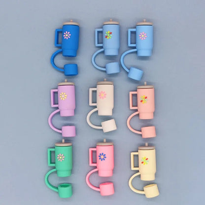 5PCS Large 10mm Diameter Silicone Straw Caps: Leakproof Ice Bullock Accessories