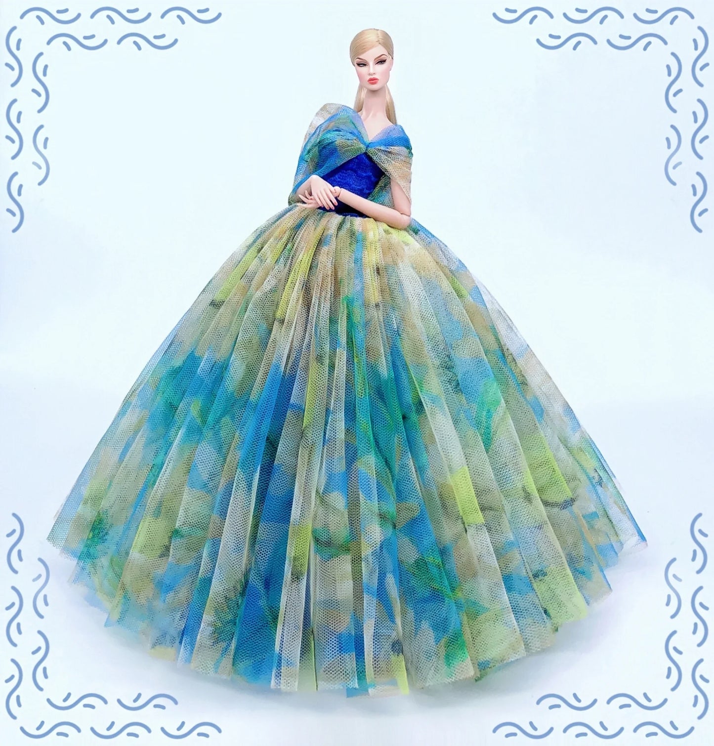 Barbie Doll Wedding Dress – Elegant Outfit for 11.5" & 12" Dolls
