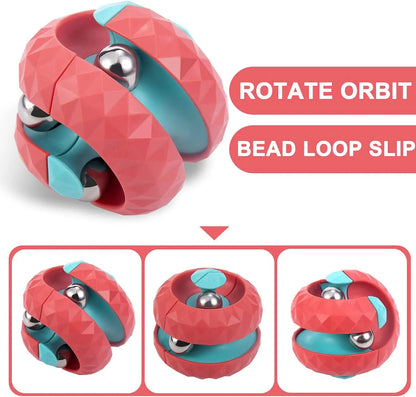 Decompression Orbit Ball Cube – Sensory Fidget Toy for Kids, Stress Relief & Focus Training