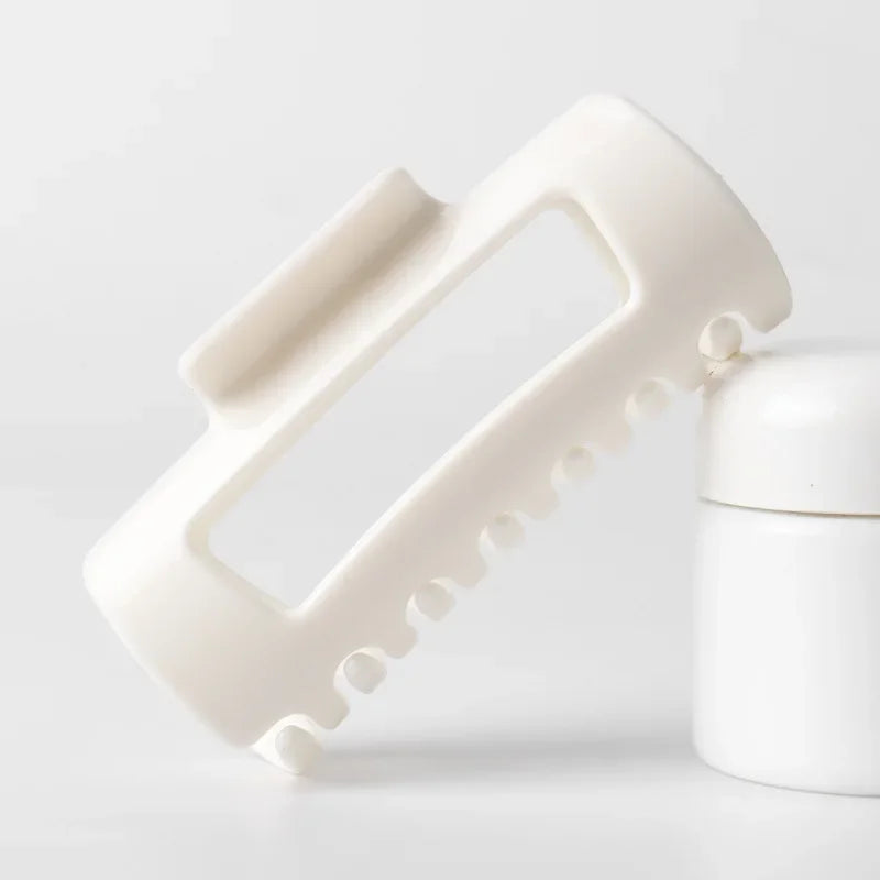 Silicone Flexible Hair Claw Clips – Large Non-Slip Bendable Hair Grip for Thin & Thick Hair