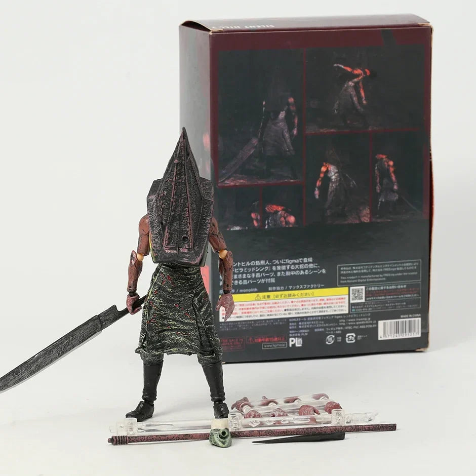 Figma Silent Hill 2 SP-055 Red Pyramid & SP-061 Bubble Head Nurse PVC Action Figures – Collectible Toy Models