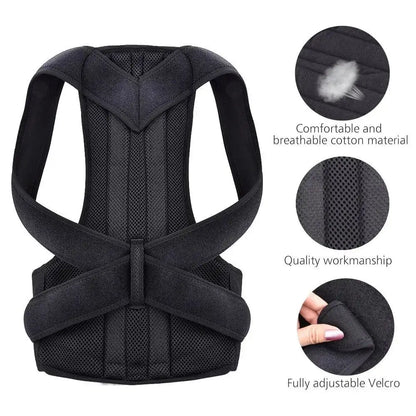 Men’s & Women’s Posture Corrector — Scoliosis & Kyphosis Fix Strap for Students & Adults | Anti-Kyphosis Support