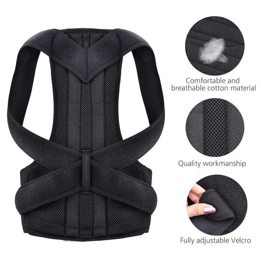 Men’s & Women’s Posture Corrector — Scoliosis & Kyphosis Fix Strap for Students & Adults | Anti-Kyphosis Support