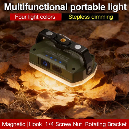 Portable Camping Lantern - Ultra-Long Battery Life Rechargeable Light for Outdoor Tents