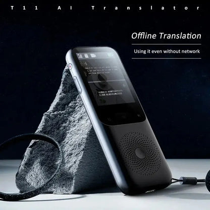 HONGTOP T11 Translation Camera Device | Real-Time Smart Voice Photo Translator | 1500mA | 138 Languages | Portable Text Voice Translator