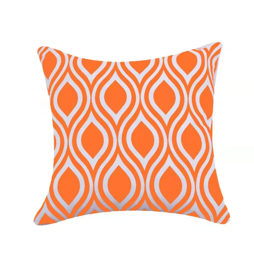 Waterproof Oxford Cloth Pillowcase - Splash Proof Outdoor Cushion Cover for Garden Lawn Terrace Furniture