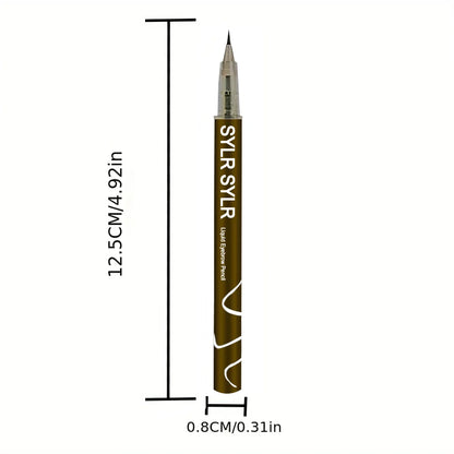 Ultra Fine Eyebrow Pen | 0.008mm Waterproof, Smudge-Proof, Sweat-Proof, Long-Lasting, High Pigmented Liquid Pencil