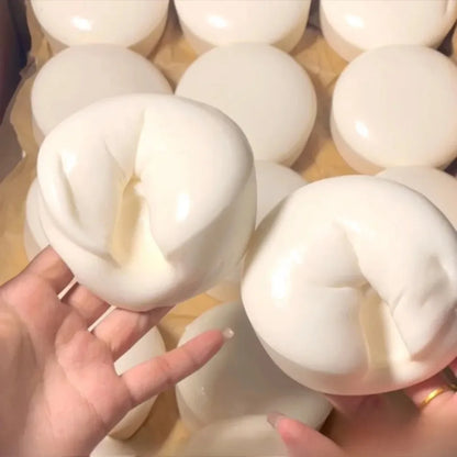 Taba Squishy Yogurt Cake Bread Stress Relief Toy – Slow Rising Soft Squeeze Fidget Sensory Toy for Kids & Adults Relaxation Gift