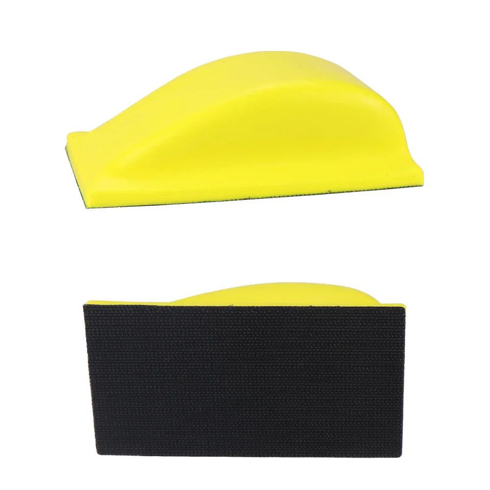 PU Foam Sanding Disc Holder: Sandpaper Backing Polishing Pad Hand Grinding Block