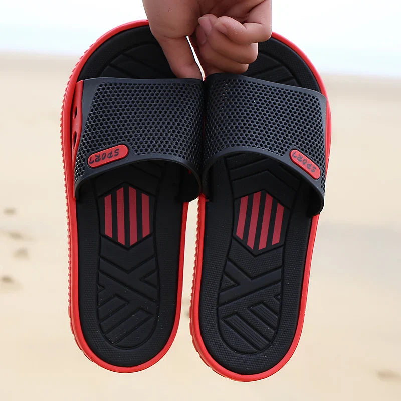Men’s Casual One-Strap Slide Sandals – Lightweight Beach & Everyday Comfort Slip-On Shoes for Relaxed Wear
