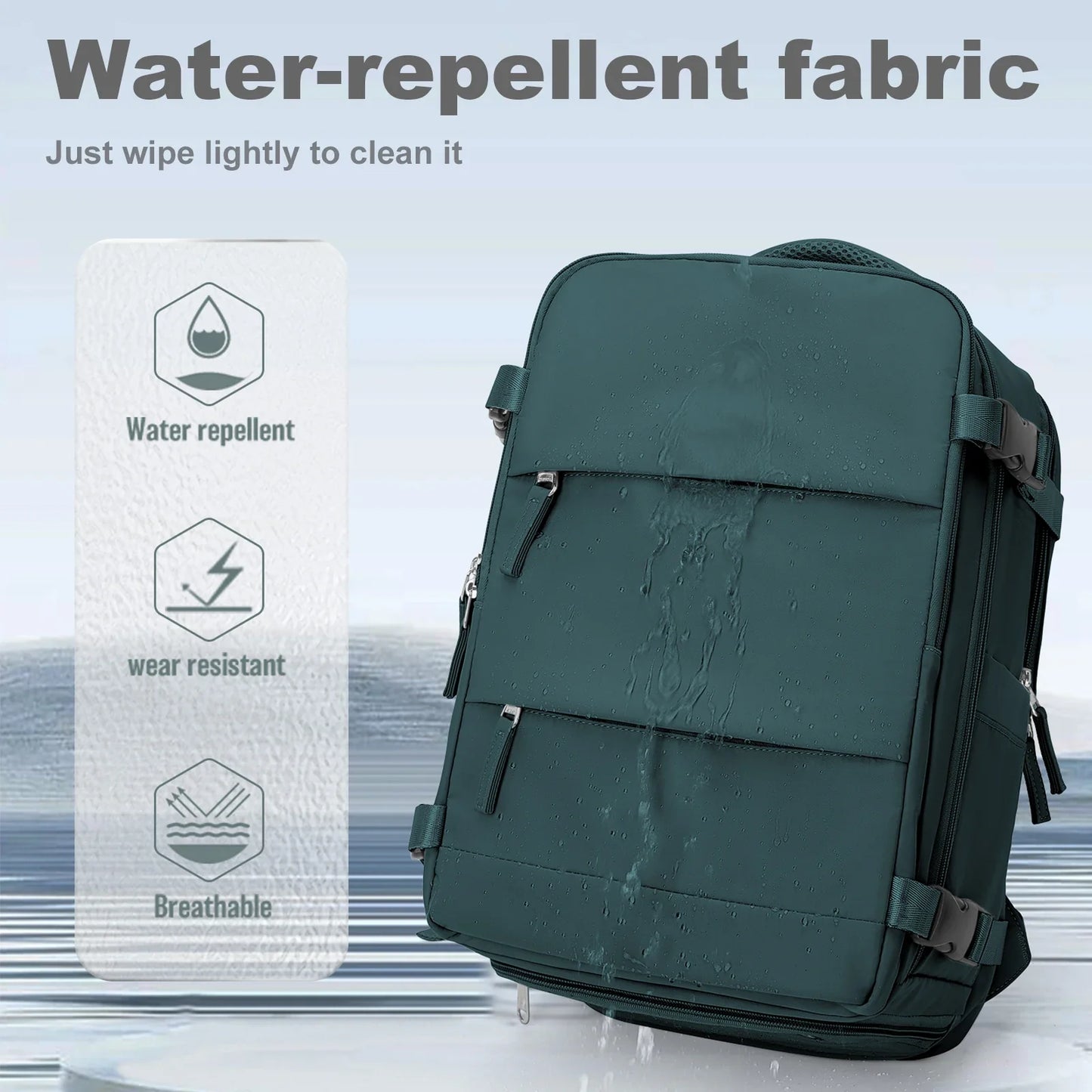 Aeroplane Travel Backpack | Easyjet Cabin Bag 45x36x20 | Ryanair Carry-Ons 40x20x25 | Cabin Size Laptop Bag
