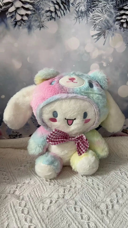 Sanrio Strawberry Kuromi Plush Pillow – Soft Stuffed Animal Toy & Doll Gift for Girls (Strawberry Melody)