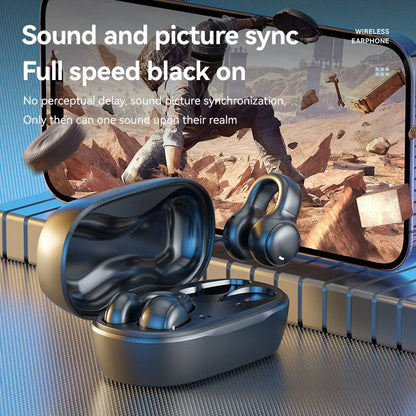 Original M47 Wireless Earbuds - Bluetooth Headset with Mic, Bone Conduction Sports Earphones, Charging Earbuds