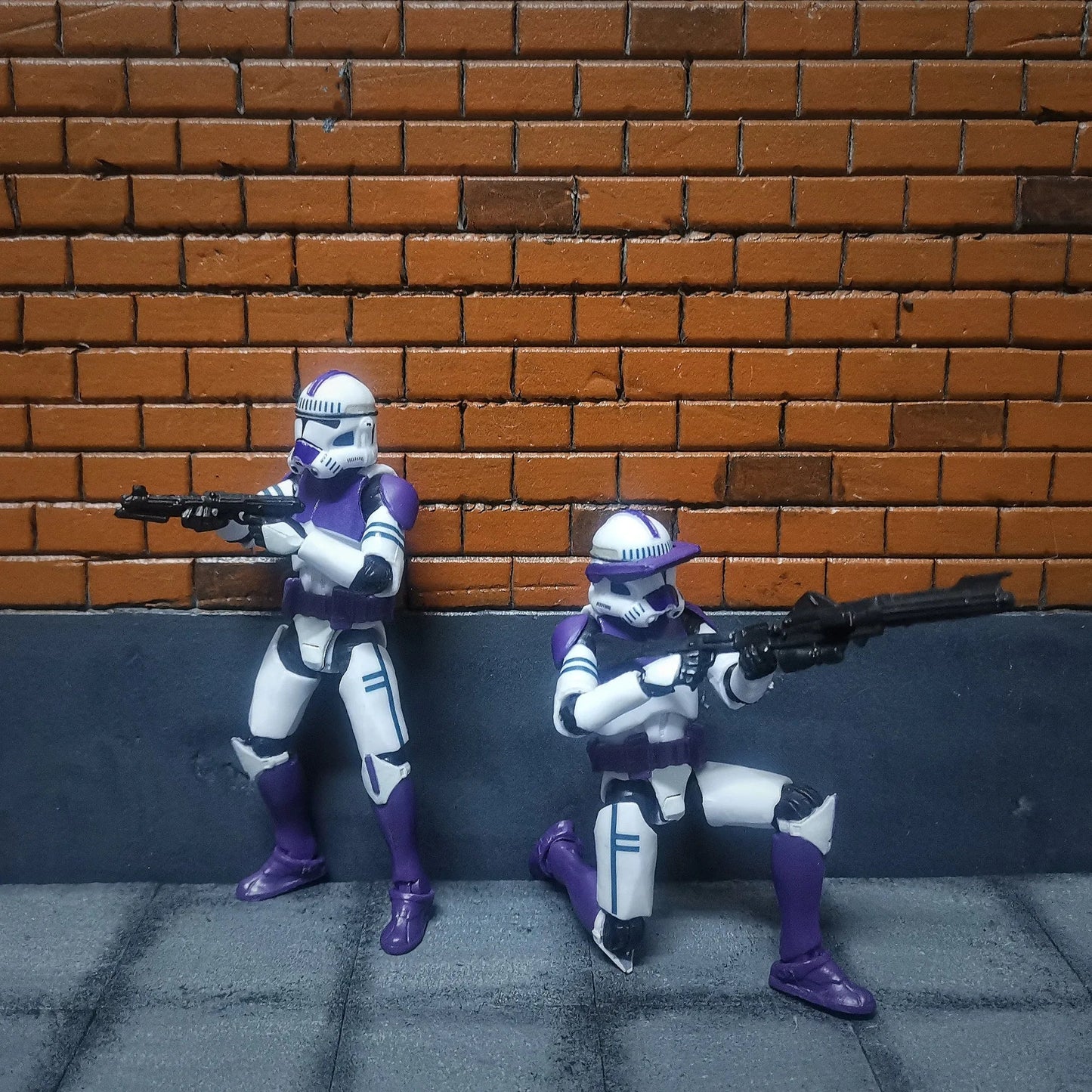Star Wars 3.75" Clone Trooper Action Figure — 1/18 501st & 187th Legion REX ARF P1/P2 Toy Model
