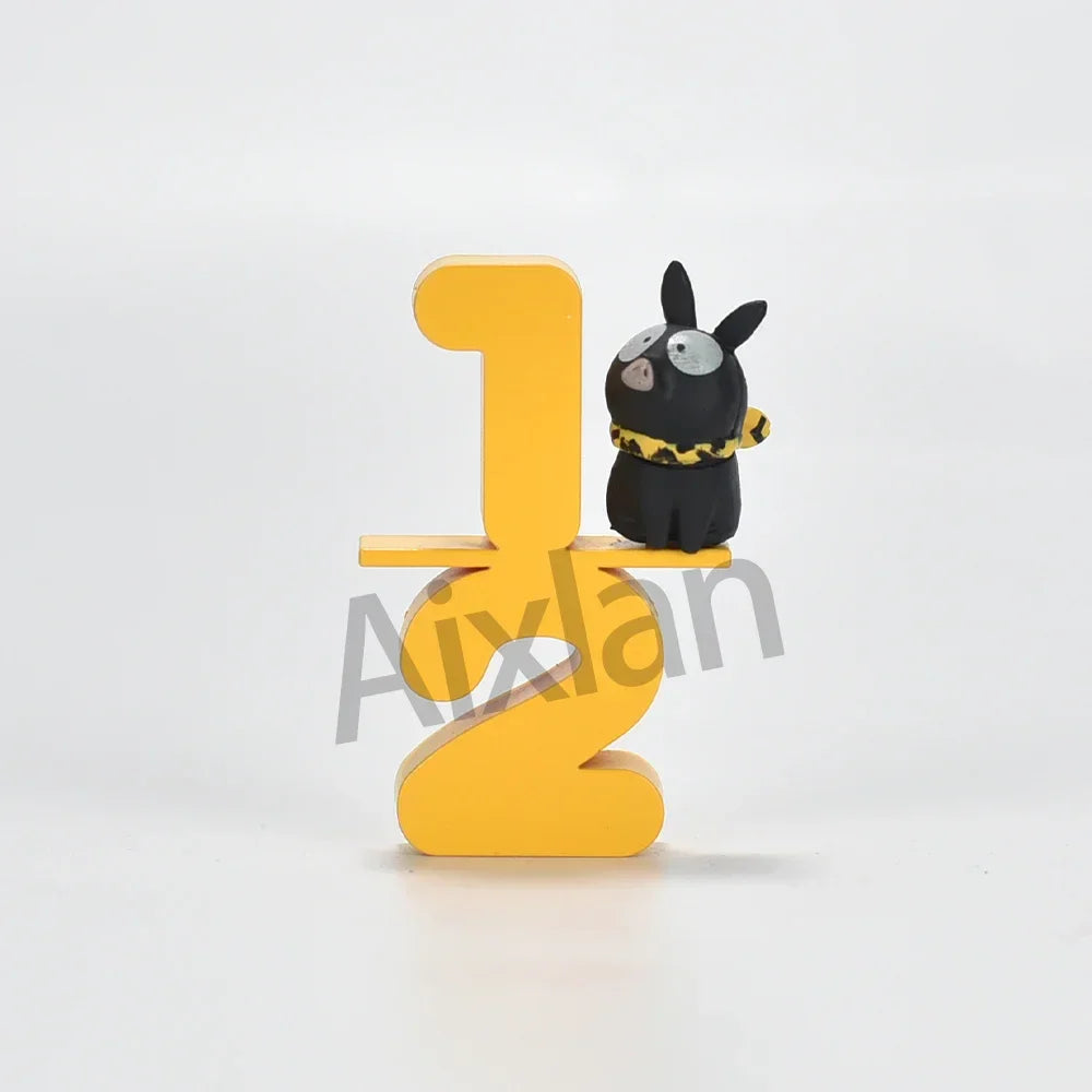 Aixlan 4PCS Ranma ½ PVC Figures – Ranma, Tendou, Akane Q-Version Cute Anime Collectible Action Figures Christmas Gift