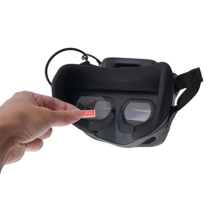 HD Tempered Protective Film for DJI N3 Flight Goggles – Anti-Scratch, Dustproof with Installation Tool