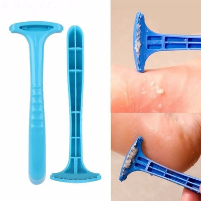 Professional Foot Care Pedicure Tool - Dead Skin Removal + Plastic Hard Feet Skin Cutter Cuticle Remover Shaver
