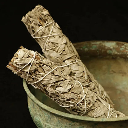 Natural White Sage Bundles – Smudge Sticks for Indoor Purification & Home Cleansing, Aromatic Leaf Bundle