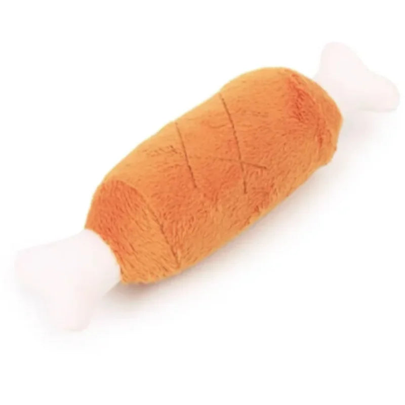 Plush Squeaky Dog Toy - Cute Donkey Teething & Interactive Training Toy for Small Dogs