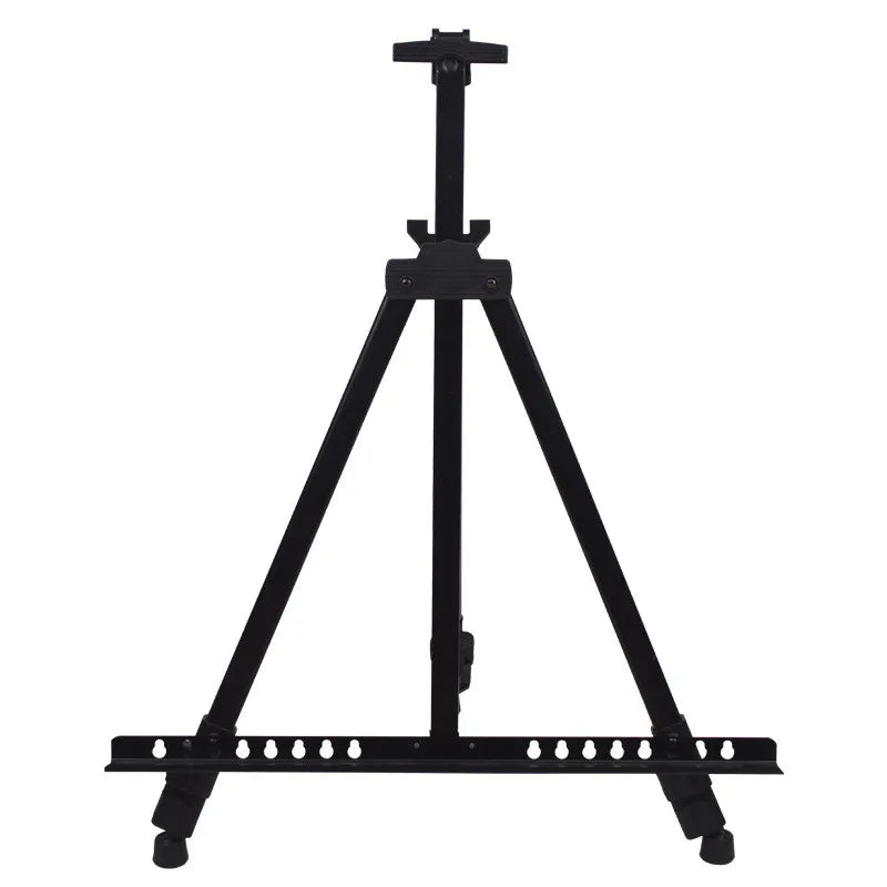 Portable Adjustable Metal Sketch Easel — Foldable Travel Art Stand with Bag for Artists & Outdoor Use