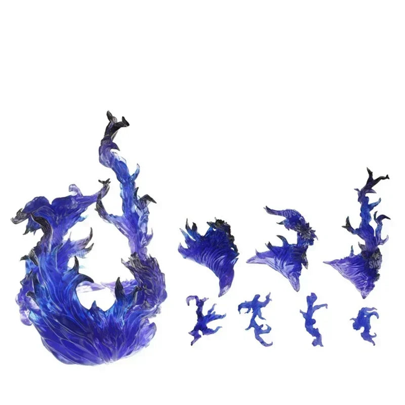 Whirlwind Flame & Ice Special Effects Model Stand — Luffy Figure DIY Accessories Movable Display Base