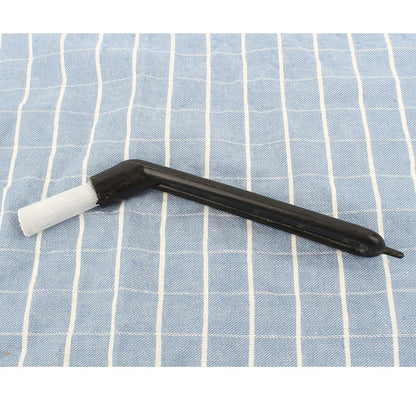Coffee Machine Cleaning Brushes – Nylon Grinder Brush with Long Elbow Handle for Coffee Makers