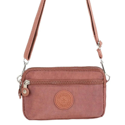 Women’s Large Capacity Handbag – Fashionable Portable Crossbody & Shoulder Bag with Zipper, Messenger Style