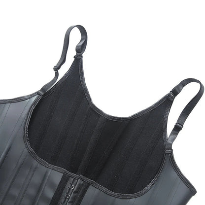 Latex Body Shaping Corset Top – Tummy Control Waist Cincher Sports Shaping Vest for Slim Fit Body Shaper