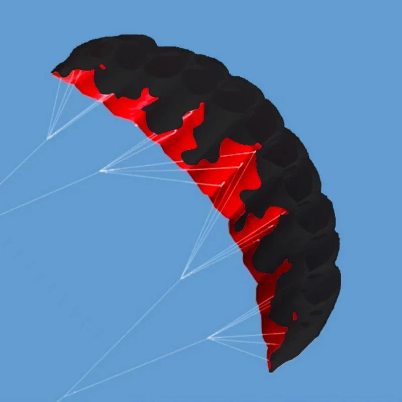 Beginner Dual Line Power Kite - Parafoil Parachute Stunt Kite for Adults and Kitesurf Sports
