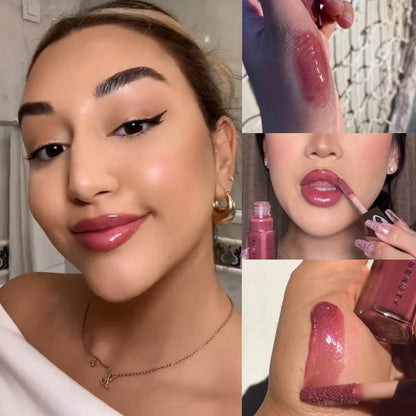 FB Gloss Bomb Cream Lip Gloss | High Shine, Glitter, Moisturizing Plumper, Long-Lasting Liquid Lipstick 9ml