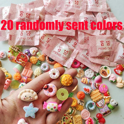 Mini Food & Beverage Blind Box – 5/20/40pcs Creative Kitchen Decor Toys & Party Gifts for Kids