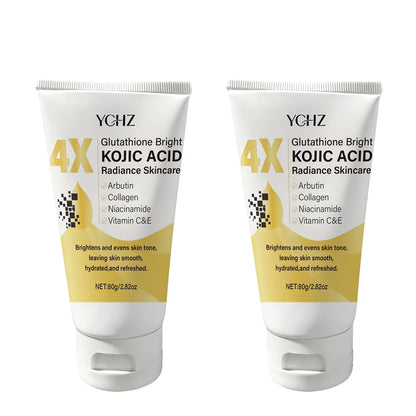 Kojic Acid Face Cream - Dark Spot Correcting Moisturizer for Even Skin Tone, Brightening & Day Night Hydration